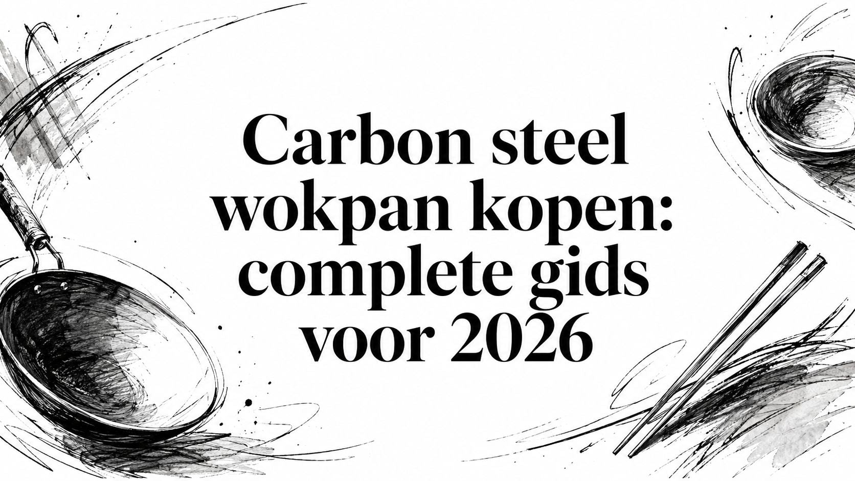 Carbon steel wokpan kopen: complete gids voor 2026
