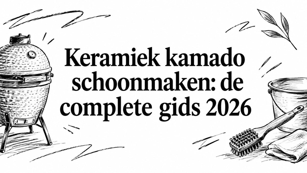 Keramiek kamado schoonmaken: de complete gids 2026