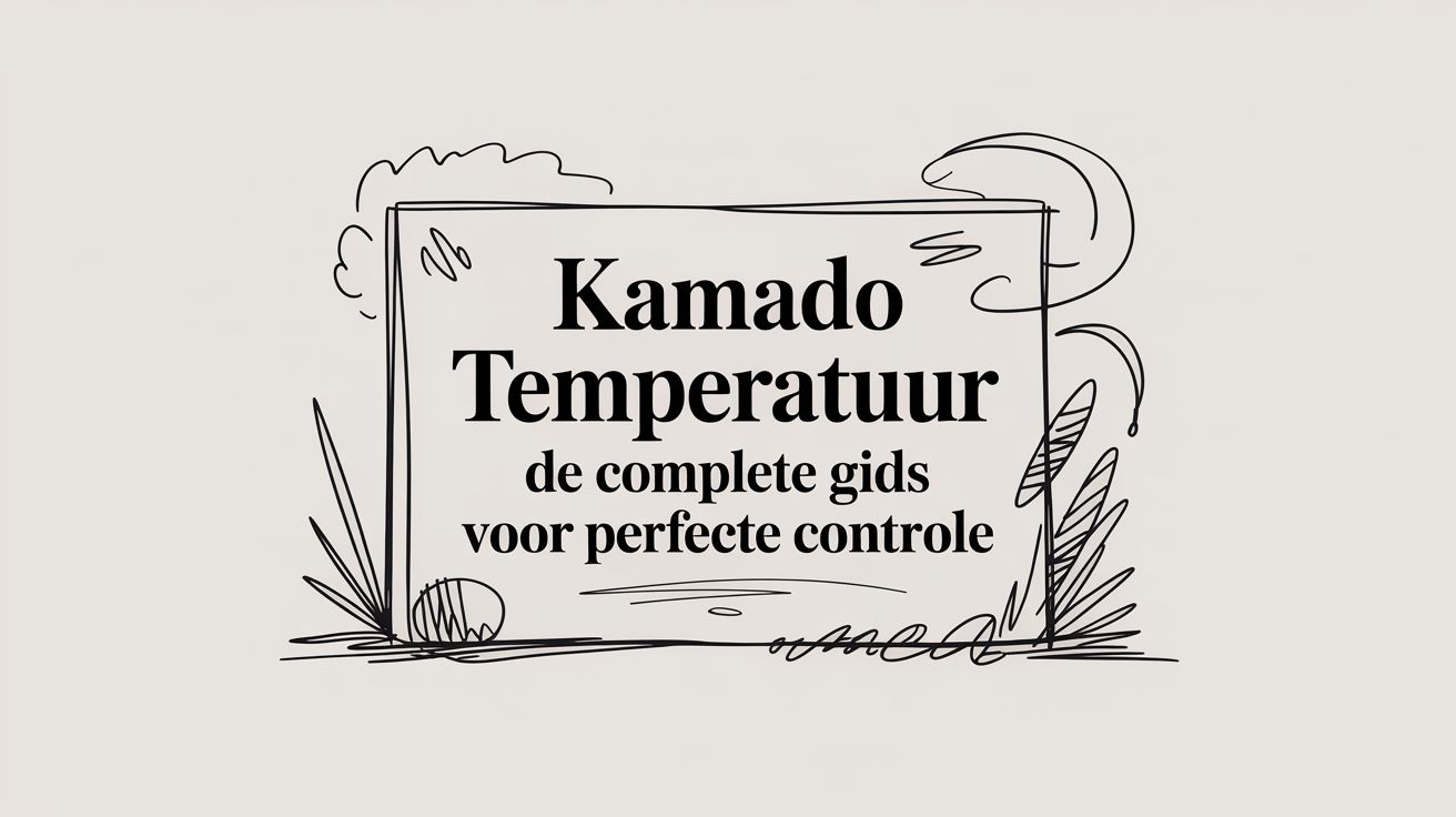 Kamado temperatuur: de complete gids voor perfecte controle