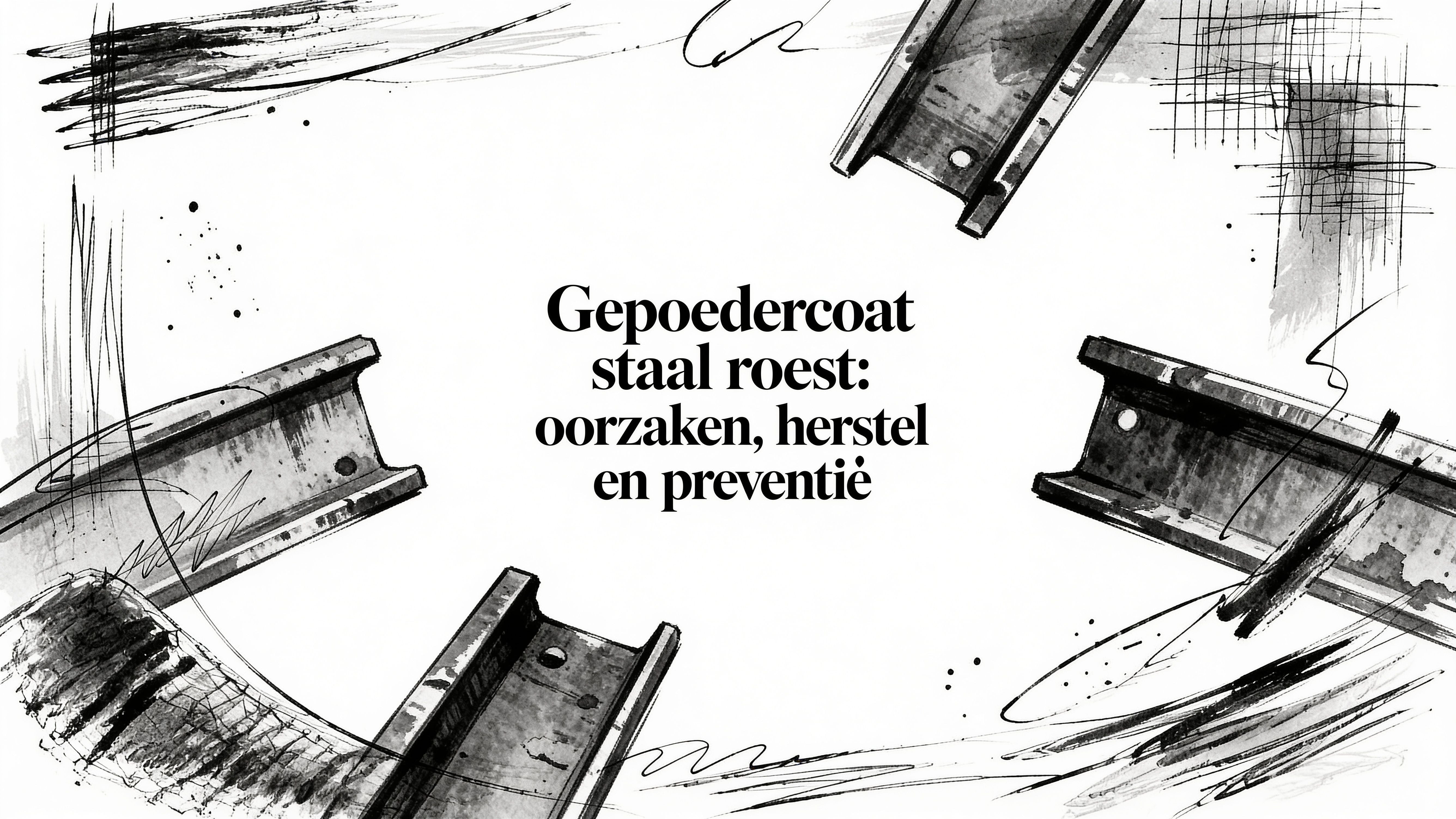 Gepoedercoat staal roest: oorzaken, herstel en preventie