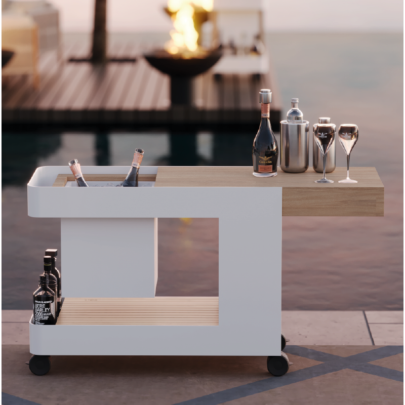 Indu+ Iceboy trolley – wit