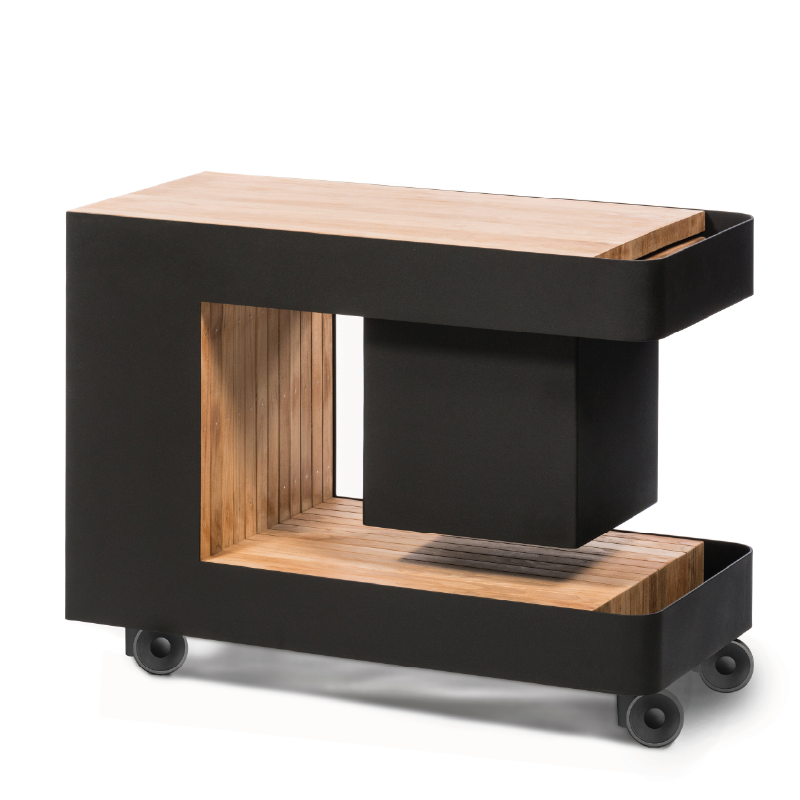 Indu+ Iceboy trolley – zwart