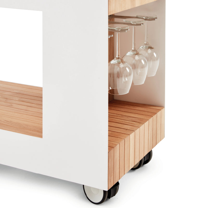 Indu+ Onyx trolley – wit