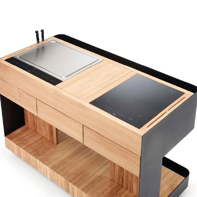 Indu+ Bilba trolley met Teppanyaki 58 & Multiflex