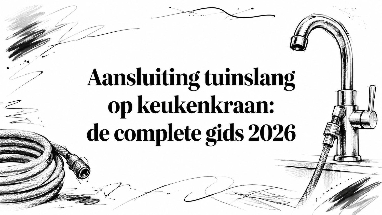 Aansluiting tuinslang op keukenkraan: de complete gids 2026