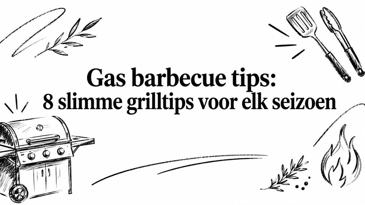 Gas barbecue tips: 8 slimme grilltips voor elk seizoen