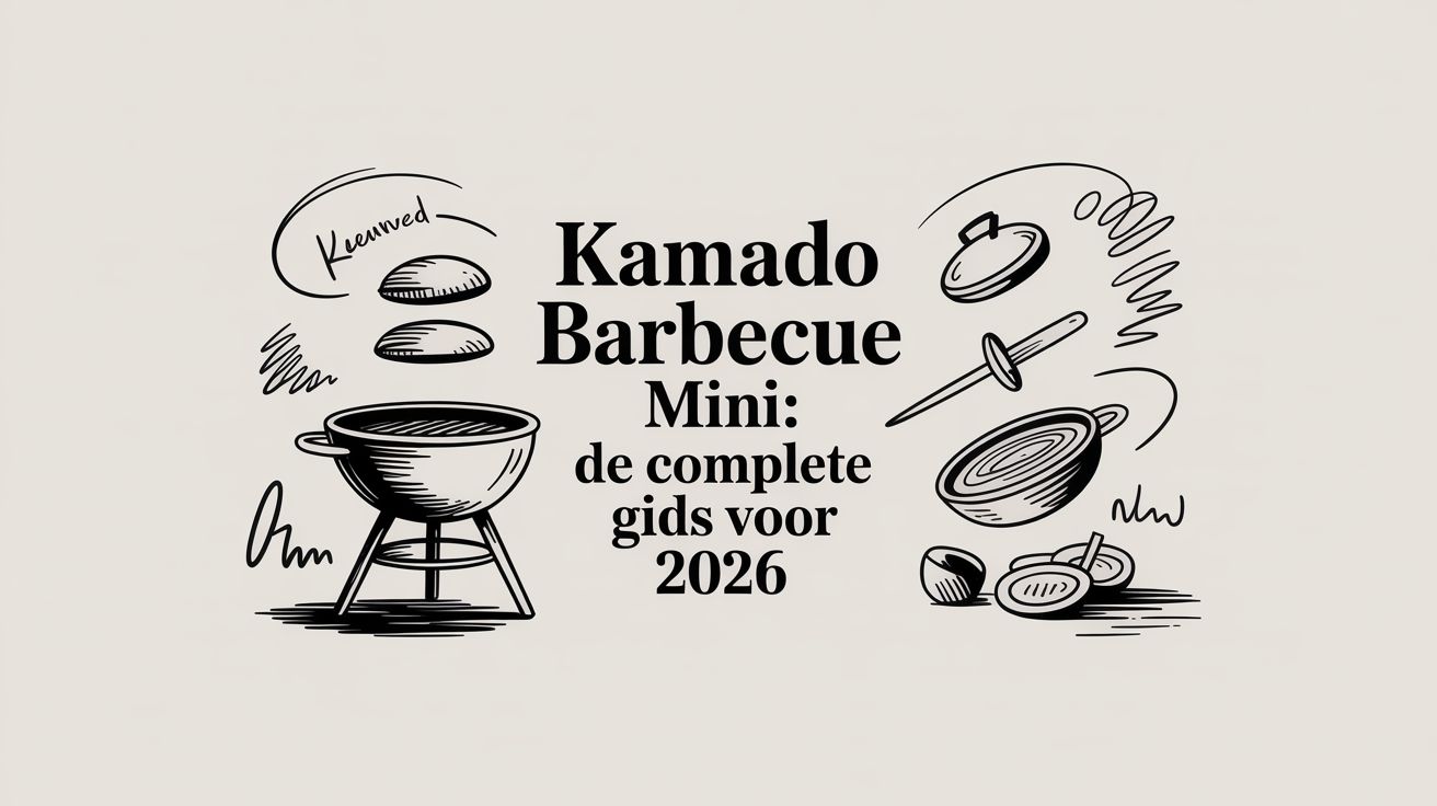 Kamado barbecue mini: de complete gids voor 2026