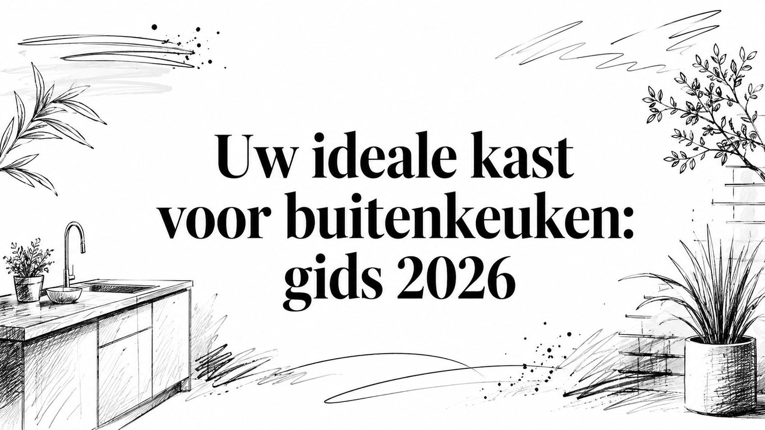 Uw ideale kast voor buitenkeuken: gids 2026