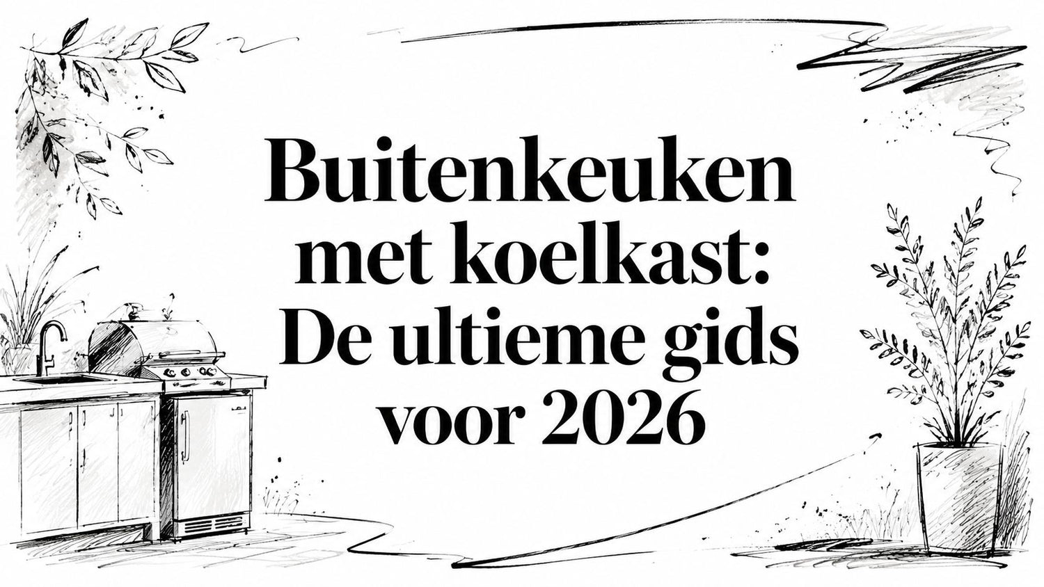 Buitenkeuken met koelkast: De ultieme gids voor 2026