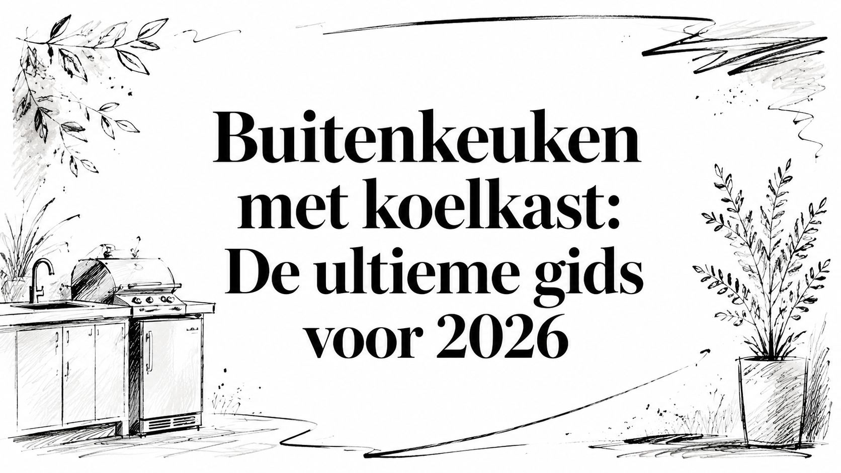Buitenkeuken met koelkast: De ultieme gids voor 2026