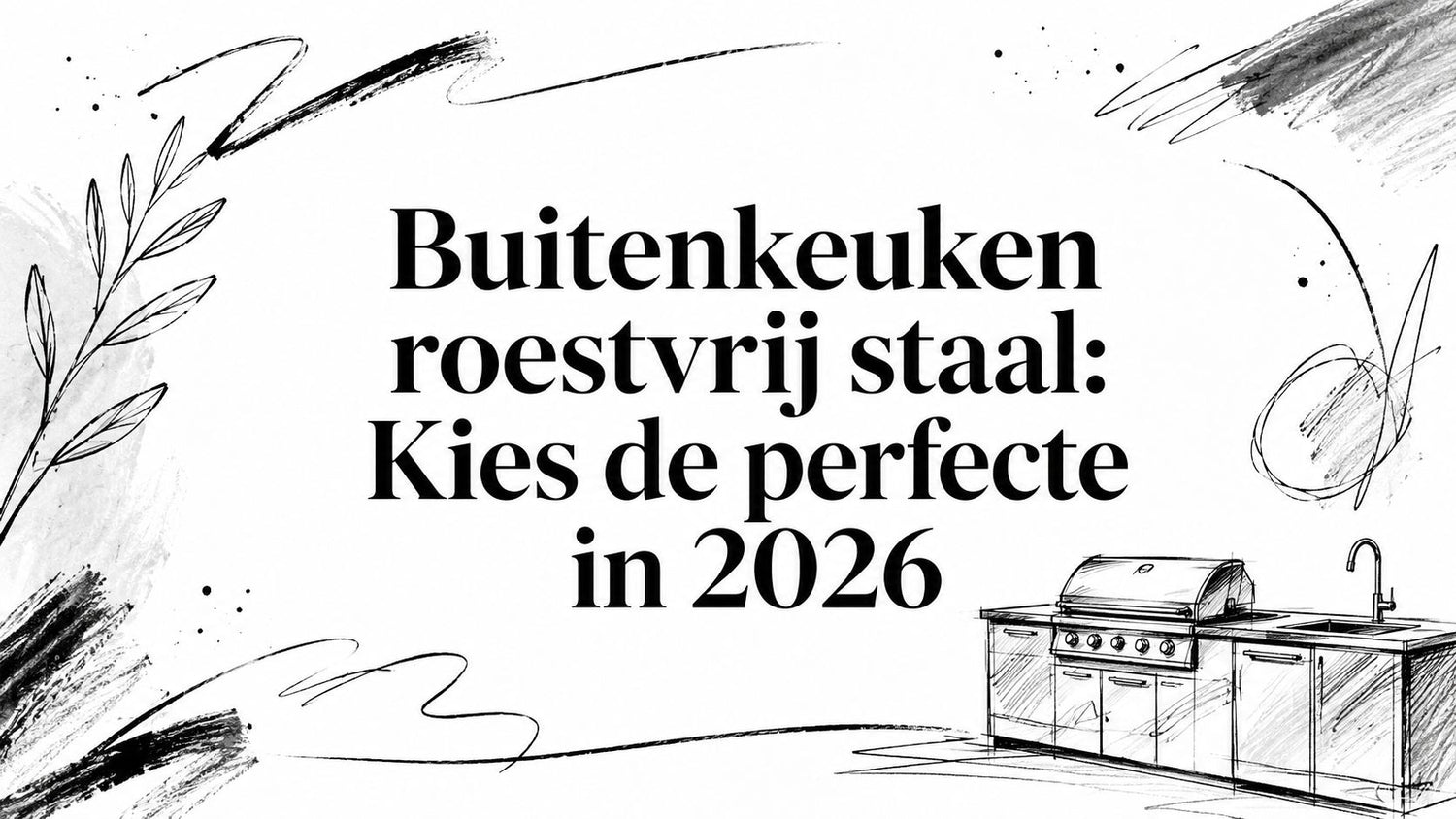 Buitenkeuken roestvrij staal: Kies de perfecte in 2026