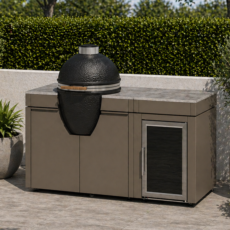 Bogason keuken voor Kamado en koelkast (exclusief Kamado)