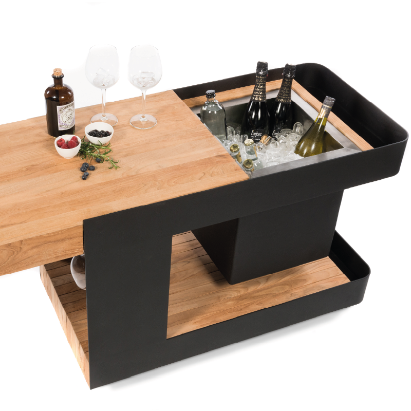 Indu+ Iceboy trolley – zwart