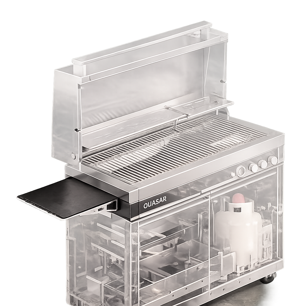Bogason Grill Quasar zijplank 1x